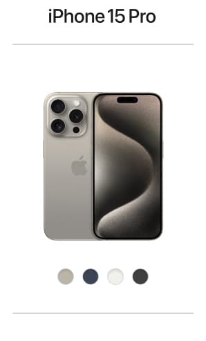 iPhone 15 Pro