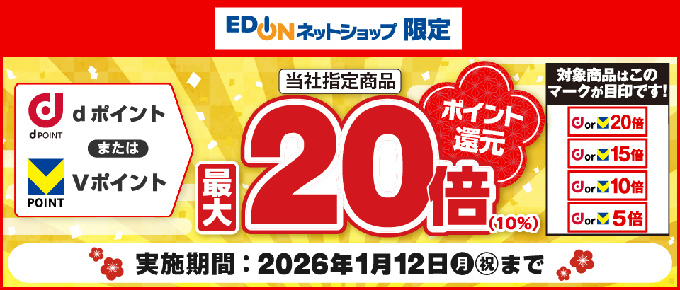V/dポイント最大20倍