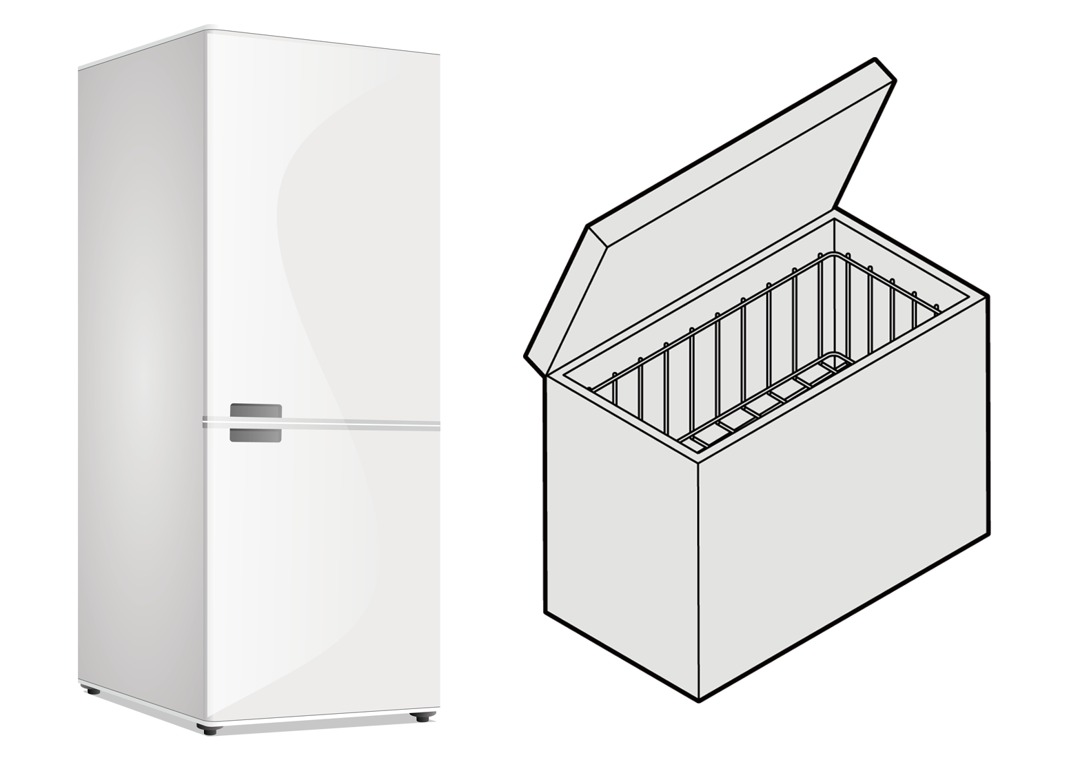 冷凍庫のイメージ