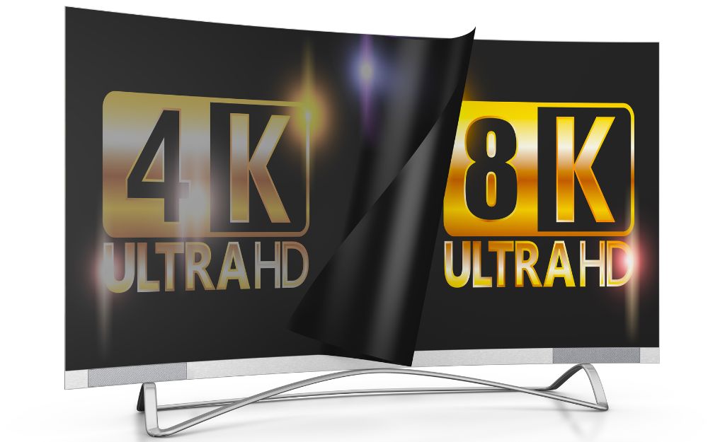 4K,8Kテレビのイメージ