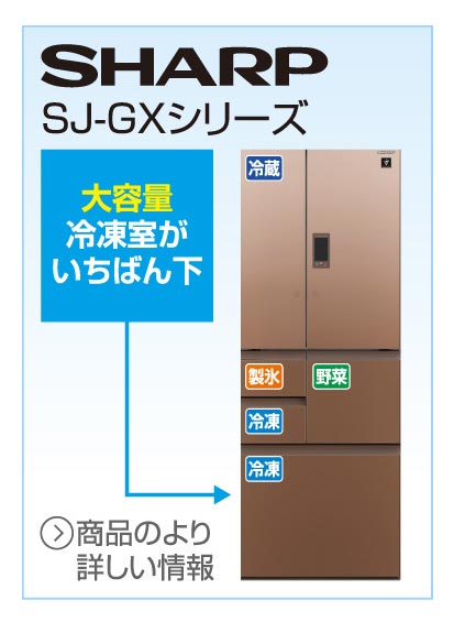 シャープ　SJ-GXシリーズ