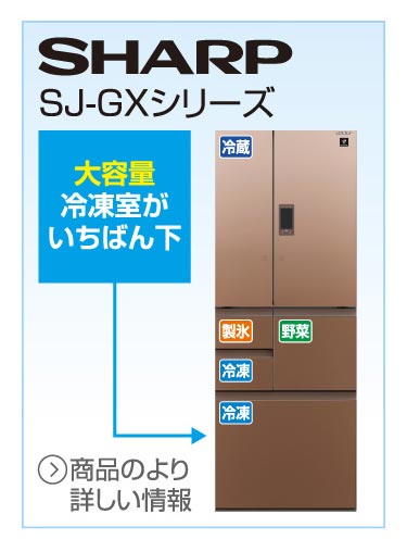 シャープ　SJ-GXシリーズ