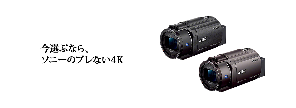 エディオンネットショップ Sony Fdrax45ti 64gb内蔵メモリー デジタル4kビデオカメラ ハンディカム ブロンズブラウン