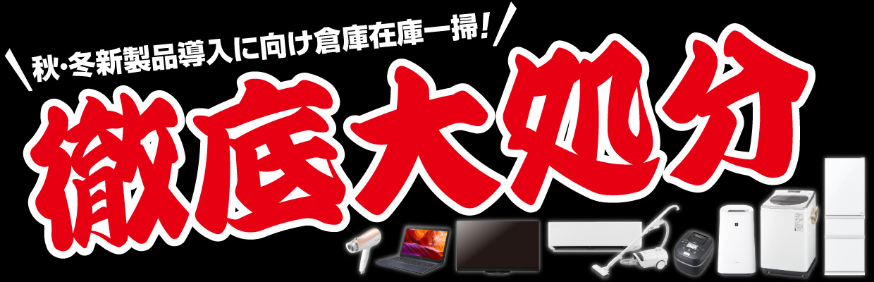 徹底大処分
