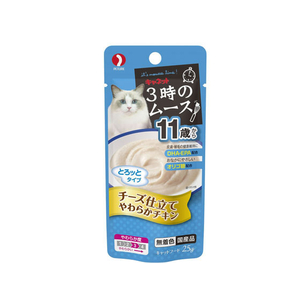 ペットライン キャネット 3時のムース 11歳から チーズ仕立て 25g FC26126-イメージ1