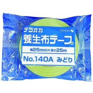 寺岡 TERAOKA/養生用布テープ NO.140A 若葉 25mm×25M FC608FY-7938349-イメージ2