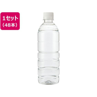 ミツウロコ 富士清水 JAPAN WATER ラベルレス 500mL 48本 FCJ873N
