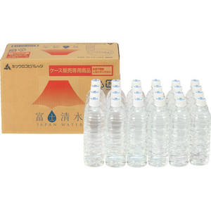 ミツウロコ 富士清水 JAPAN WATER ラベルレス 500mL 48本 FCJ873N-イメージ4