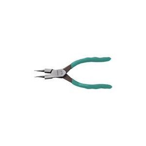 トラスコ中山 TRUSCO　スナップリングプライヤー　孔用　Φ0．8　直爪50型 50-0A-イメージ1