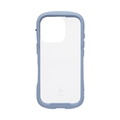 Ｈａｍｅｅ iPhone 16 Pro用強化ガラスクリアケース IFACE REFLECTION FROST ペールブルー 41-980002