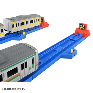 タカラトミー プラレール R-08 ストップレール(2本入・車止め2個付) Pﾚ-ﾙR08ｽﾄﾂﾌﾟﾚ-ﾙ-イメージ3
