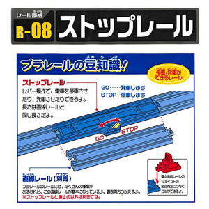 タカラトミー プラレール R-08 ストップレール(2本入・車止め2個付) Pﾚ-ﾙR08ｽﾄﾂﾌﾟﾚ-ﾙ-イメージ5