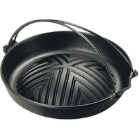 岩鋳 南部鉄 ジンギスカン鍋 つる付 29cm 23006 FC925LD-1642400