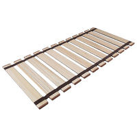 オスマック 桐製軽量幅広すのこベッド ロール式 セミシングル MY-80