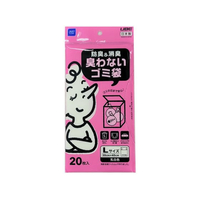 宇部フィルム 防臭&消臭 臭わないゴミ袋 L 20枚入 乳白色 FCE585A