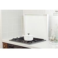 池永鉄工 システムコンロ用 ガスコンロカバー 60cm用 ホワイト IK2-60W