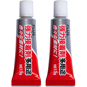 プラス 強力接着剤多用途ツインパック/NS-810-2P/29-766 FCF159V-NS-810-2P/29-7-イメージ2