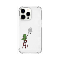 AKAN iPhone 13 Pro用ソフトタフケース ペインティング グリーン AK21000I13P