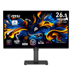MSI 26．5インチ QD-OLEDディスプレイ PRO MAX ブラック PRO-MAX-271QPX14G-イメージ1
