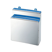 エムテートリマツ MT シリコン板 衛生庖丁差 (釘打式) 2段 大 FCM6368-040230002