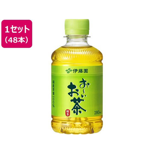 伊藤園 お～いお茶 緑茶 280mL ハーフケース 12本×4箱 FCJ470U-イメージ1