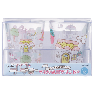 スケーター マルチミニグラス2Pシナモロール GSMN2ﾏﾙﾁﾐﾆｸﾞﾗｽ2Pｼﾅﾓﾛ-ﾙ-イメージ5