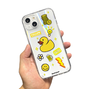 BOOGIE WOOGIE iPhone 13用オーロラケース BW22001I13YL-イメージ3