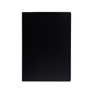 セキセイ クリップファイル〈ダブル〉発泡美人 A4 ブラック F721929-FB-2036-60-イメージ1