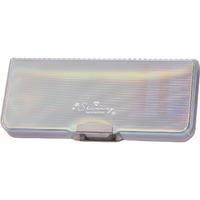 クツワ オーロラクリア筆入 ホワイト FC928PW-CH210WH