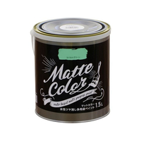 アサヒペン 水性多用途マットカラー 1.5L コバルトグリーン FC576PM