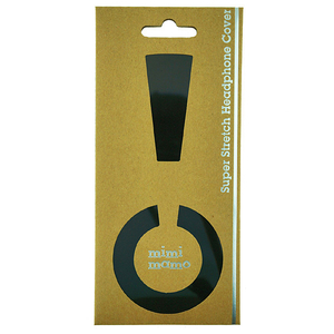 mimimamo スーパーストレッチヘッドホンカバー Mサイズ ブラック MHC-001-BK-イメージ1