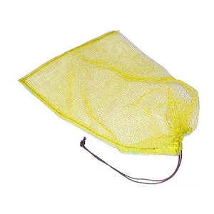 トラスコ中山 TRUSCO メッシュ袋 小 1枚入 39×55cm 目合4mm 黄色 FC704JU-2067142-イメージ3