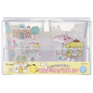 スケーター マルチミニグラス2Pポムポムプリン GSMN2ﾏﾙﾁﾐﾆｸﾞﾗｽ2Pﾎﾟﾑﾎﾟﾑ-イメージ5