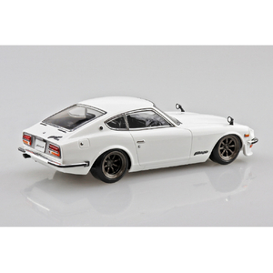アオシマ 1/32 ニッサン S30フェアレディZ カスタム(ホワイト) Aﾗｸﾌﾟﾗ15CUWHﾌｴｱﾚﾃﾞｲZﾎﾜｲﾄ-イメージ3