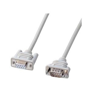 サンワサプライ エコRS-232Cケーブル 2m RS-232Cケーブル KR-EC9EN2-イメージ1