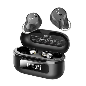 TOZO ノイズキャンセリング完全ワイヤレスイヤホン AeroSound ブラック TZ-T11124BK-イメージ2