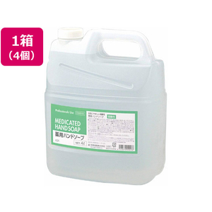 熊野油脂 ファーマアクト 弱酸性 薬用ハンドソープ 4L (4個) FC09306-イメージ1