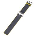 エレコム Apple Watch(45/44/42mm)用ハイブリッドレザーバンド MINIO スモーキーブラック×オリーブグリーン AW45BDMNOBK