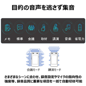 iFLYTEK AIライティングレコーダー VOITER ブラック SR502J-イメージ12