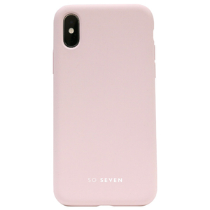 SO SEVEN iPhone XS/X用ケース PREMIUM CASE SMOOTHIE ピンク SS15002I58-イメージ1