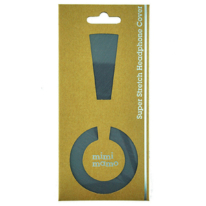 mimimamo スーパーストレッチヘッドホンカバー Mサイズ グレー MHC-001-GR-イメージ1