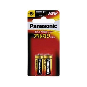 アルカリ単5形 ◎2本入りブリスター包装 メーカー商品詳細ページはこちら ホーム すべてのカテゴリー 電池・録画用メディア・配線パーツ アルカリ電池 その他アルカリ電池 家電 ●タイプ：アルカリ乾電池