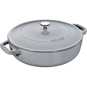 STAUB ストウブ ブレイザーソテーパン 28cm グレー 40511-470 FC365LA-0561000-イメージ1