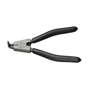 TONE スナップリングプライヤ（ベントタイプ　軸用）　全長１３０ｍｍ　リング使用範囲３～１０ｍｍ SRPS-125BF-イメージ1