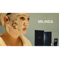 エディオンネットショップ Jancosme Milindaset 高品質美容フェイスマスク Emsテクノロジー採用ホームケア美顔器 Milinda