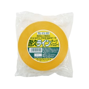 ダイヤテックス 耐久ラインテープ 50mm×50m 黄 FC060GS-2073337-イメージ4