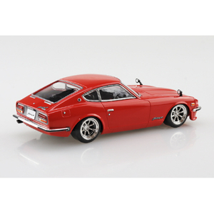 アオシマ 1/32 ニッサン S30フェアレディZ カスタム(レッド) Aﾗｸﾌﾟﾗ15CURDﾌｴｱﾚﾃﾞｲZﾚﾂﾄﾞ-イメージ3