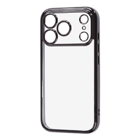 レイ・アウト iPhone 18 Pro用 / 17 Pro用 / ソフトケース 精密設計 フレームメッキ / ブラック RT-P58PFC2/BM