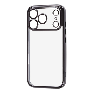 レイ・アウト iPhone 18 Pro用 / 17 Pro用 / ソフトケース 精密設計 フレームメッキ / ブラック RT-P58PFC2/BM-イメージ1