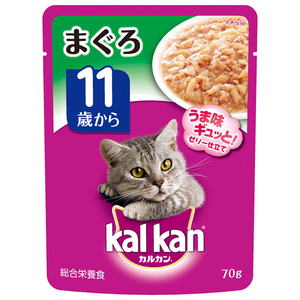 マースジャパンリミテッド カルカンパウチ 11歳から まぐろ(70g) KWP91ｱｼﾞﾜｲS 11ｻｲﾏｸﾞﾛ 70G-イメージ1